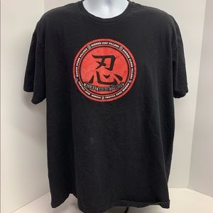 Naruto Shippuden Allied Shinobi Forces Villages T-Shirt Size 2XL